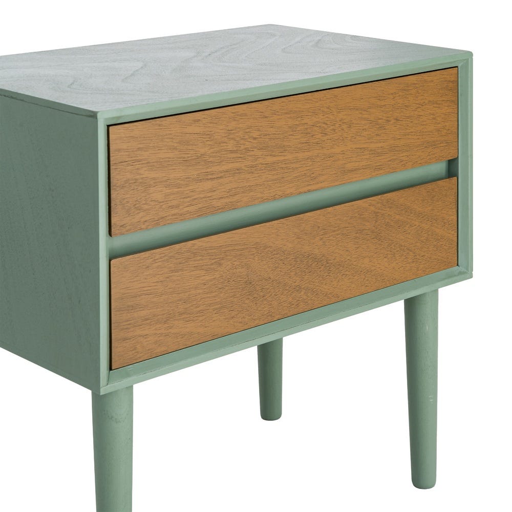 Mesita Verde Dm Dormitorio 50 x 35 x 50 cm - Imagen 4