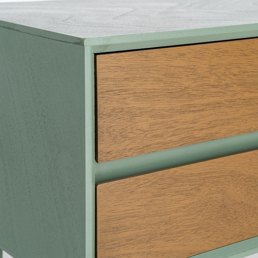 Mesita Verde Dm Dormitorio 50 x 35 x 50 cm - Imagen 5