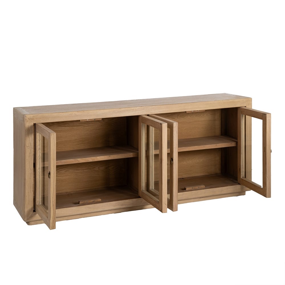 Aparador Madera De Olmo Salón 200 x 44 x 85 cm - Imagen 3