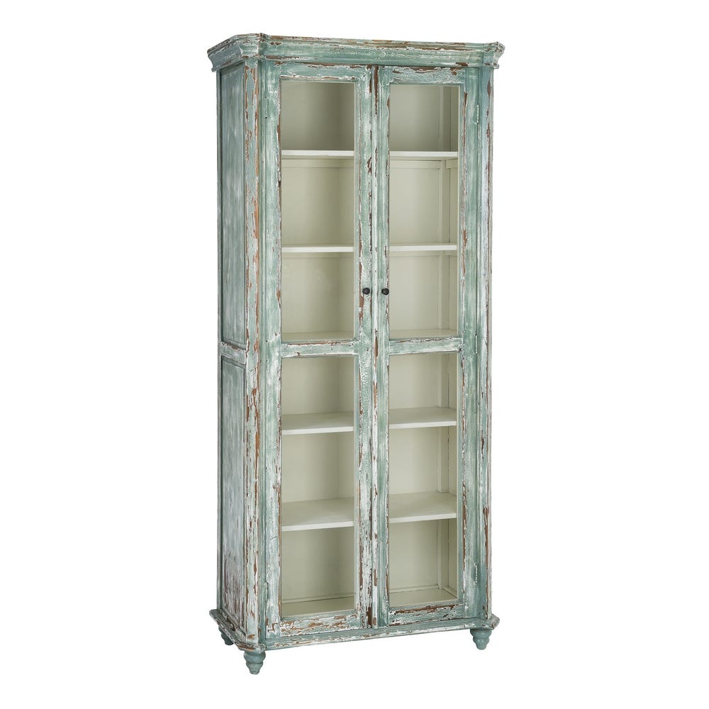 Vitrina Madera Reciclada Salón 101 x 44 x 216 cm - Imagen 2