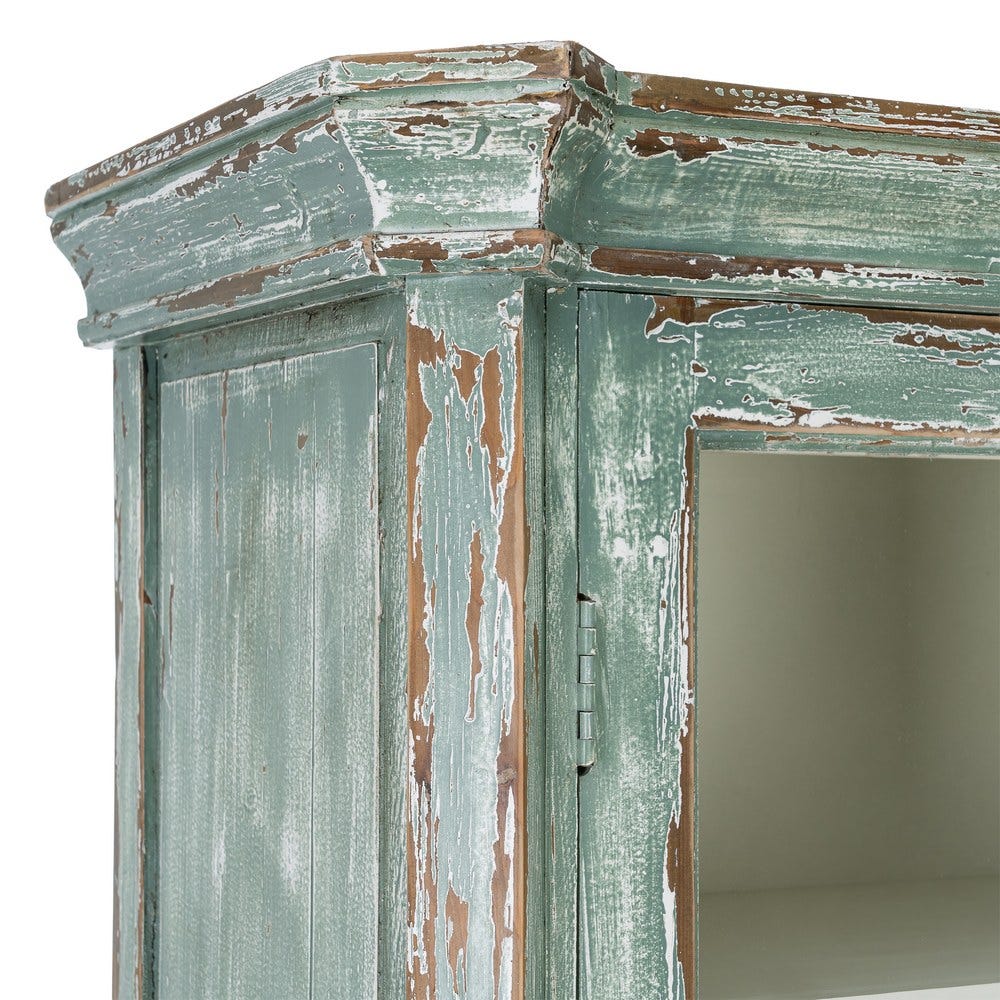 Vitrina Madera Reciclada Salón 101 x 44 x 216 cm - Imagen 5