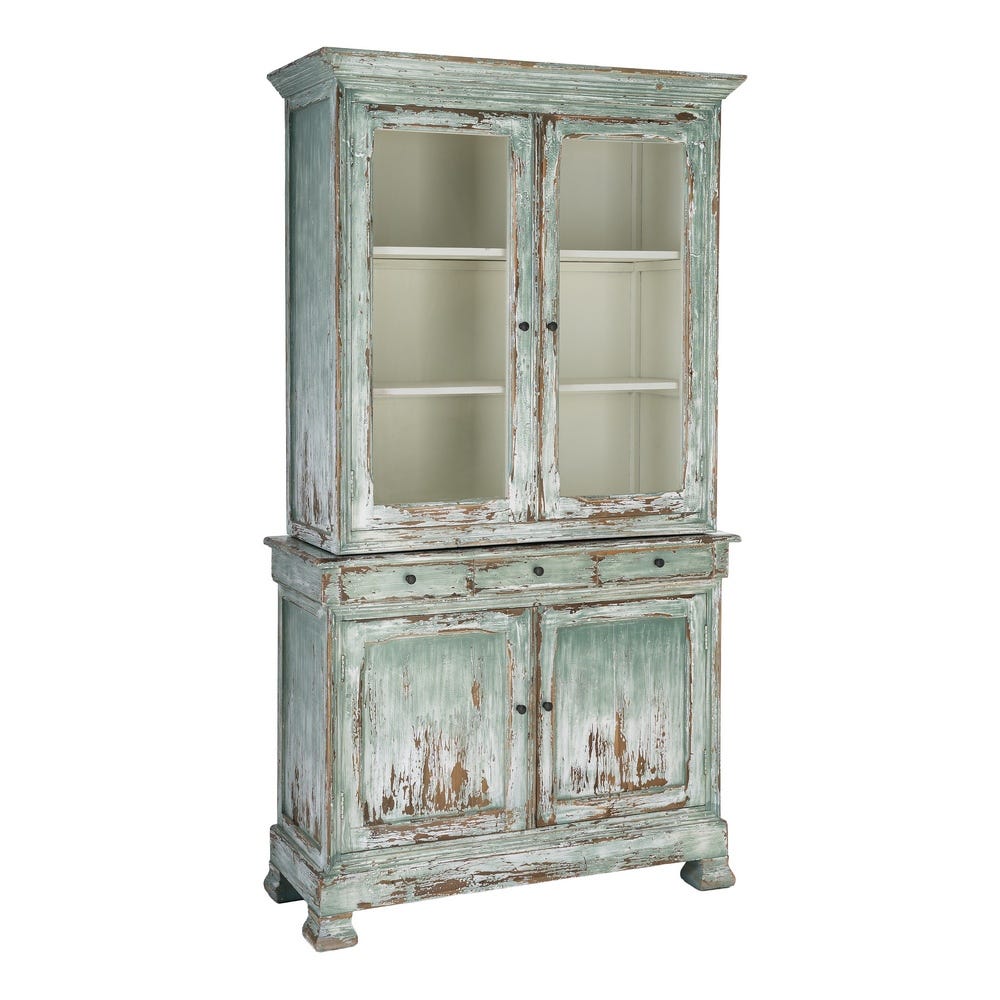 Alacena Madera Reciclada Salón 120 x 47 x 218 cm - Imagen 2