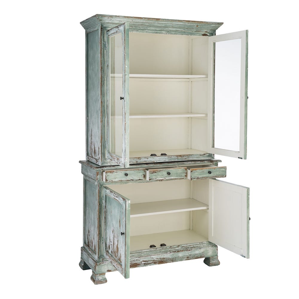 Alacena Madera Reciclada Salón 120 x 47 x 218 cm - Imagen 3