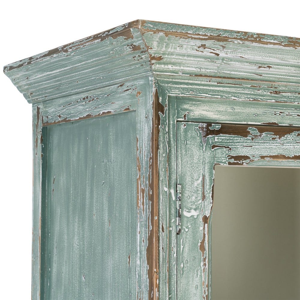 Alacena Madera Reciclada Salón 120 x 47 x 218 cm - Imagen 5