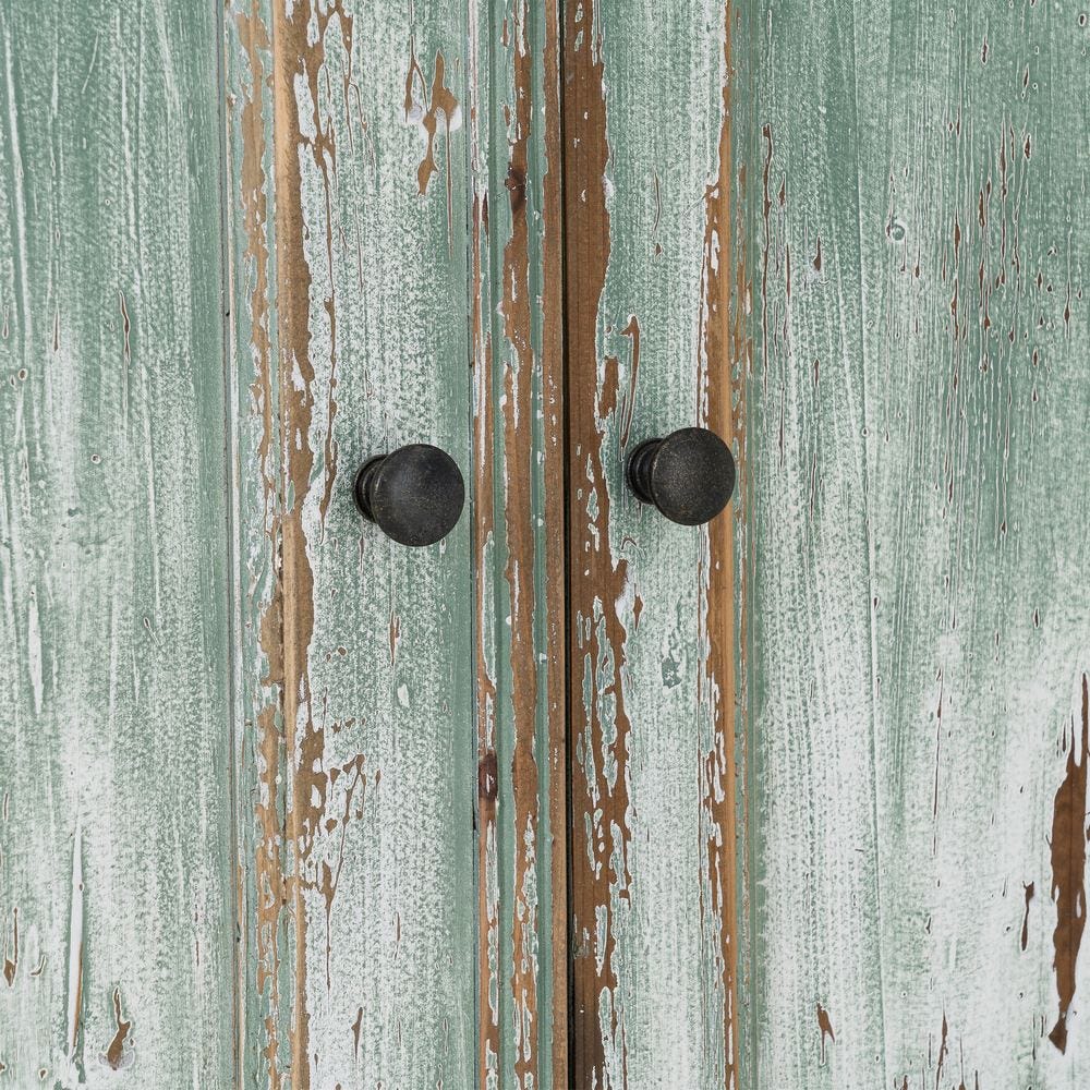 Alacena Madera Reciclada Salón 120 x 47 x 218 cm - Imagen 6