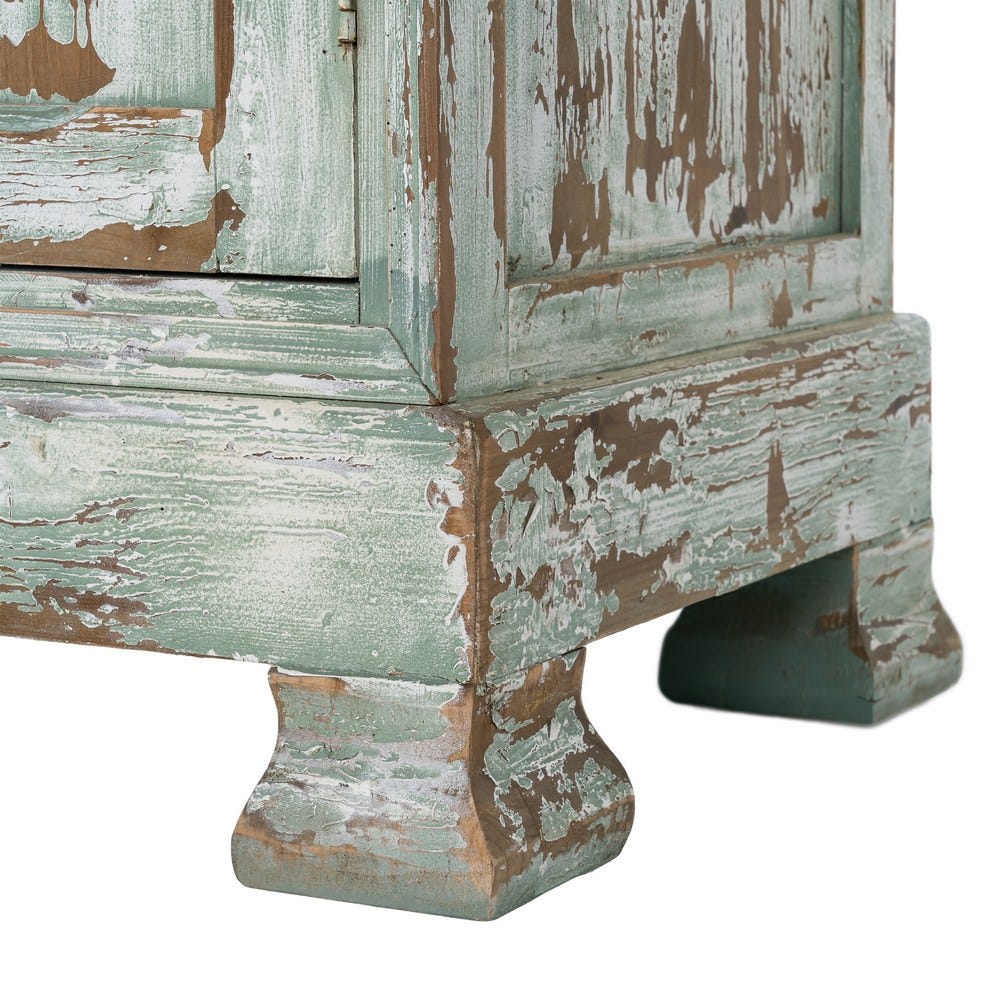Alacena Madera Reciclada Salón 120 x 47 x 218 cm - Imagen 12