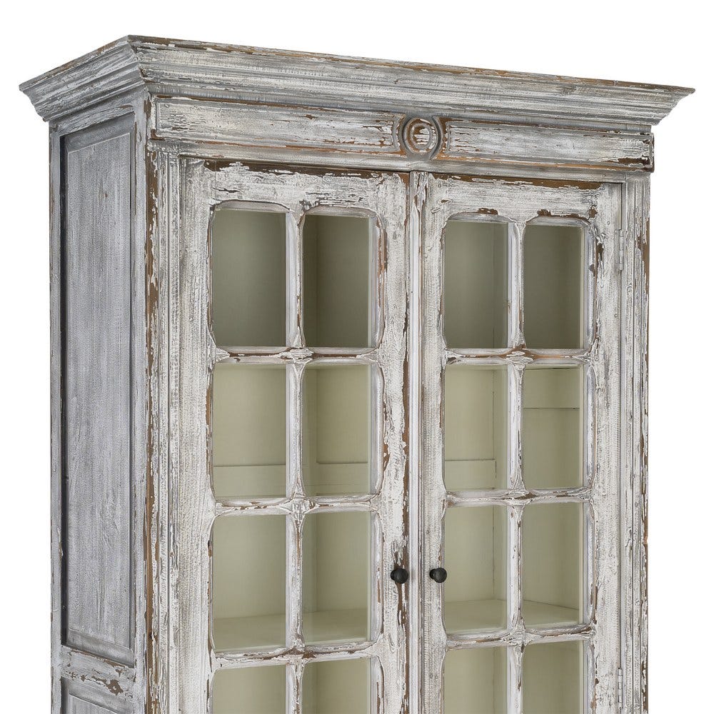 Vitrina Madera Reciclada Salón 100 x 45 x 201,50 cm - Imagen 4