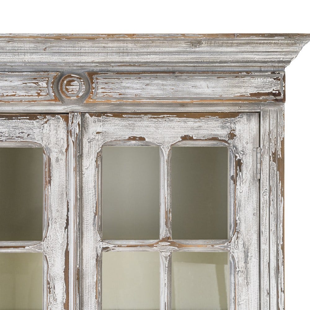 Vitrina Madera Reciclada Salón 100 x 45 x 201,50 cm - Imagen 8