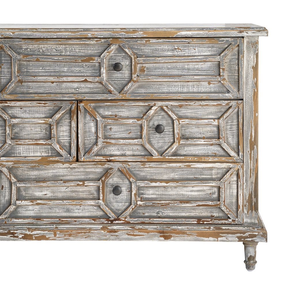 Aparador Madera Reciclada Salón 180 x 45 x 80 cm - Imagen 10