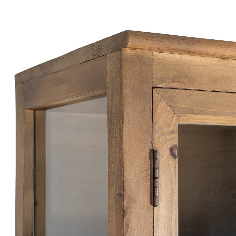 Vitrina Madera Reciclada Salón 80 x 40 x 201,50 cm - Imagen 5