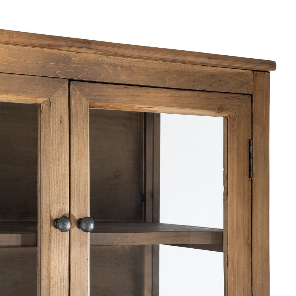 Vitrina Madera Reciclada Salón 80 x 40 x 201,50 cm - Imagen 8