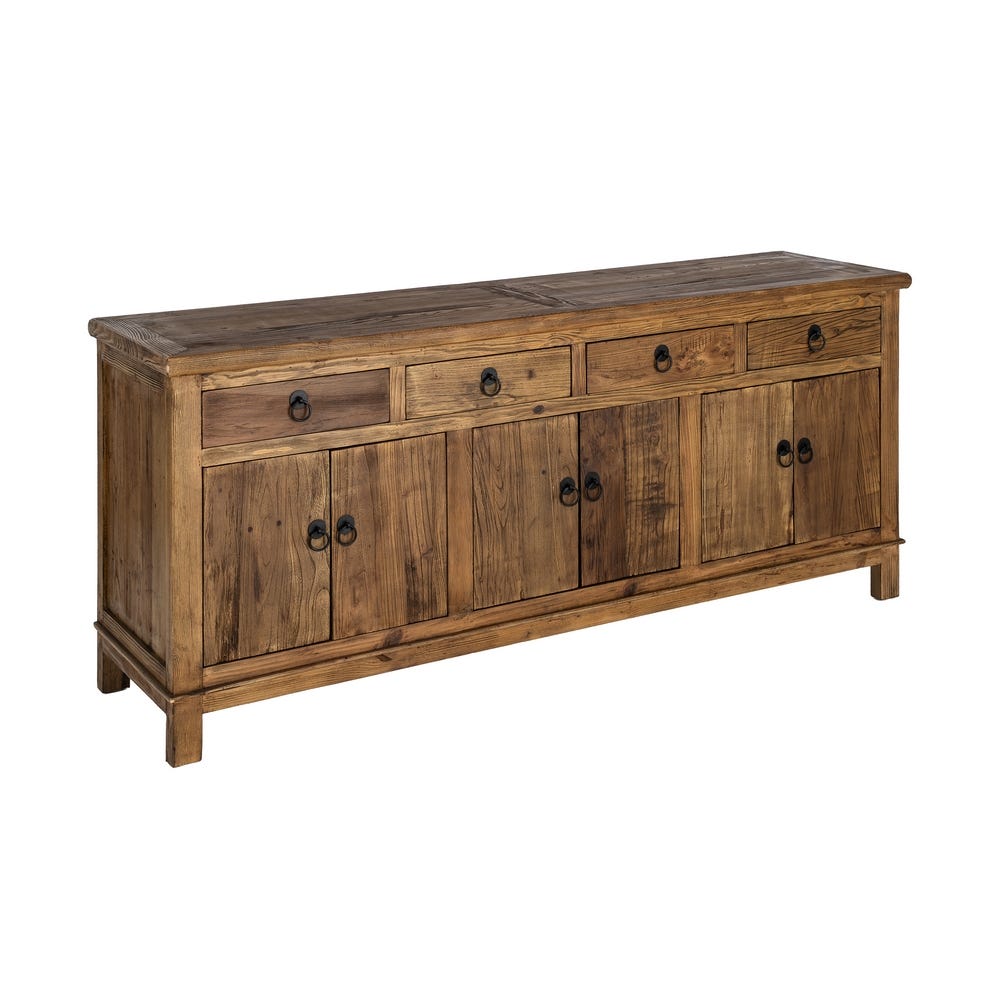 Aparador Madera Reciclada Salón 190 x 50 x 80 cm - Imagen 2