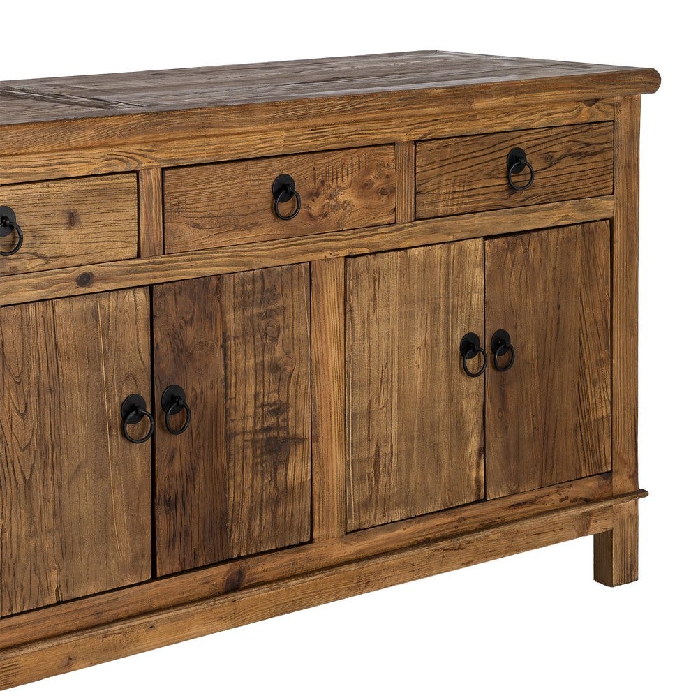Aparador Madera Reciclada Salón 190 x 50 x 80 cm - Imagen 4