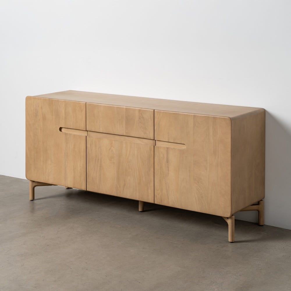 Aparador Madera De Mango Salón 160 x 45 x 74 cm - Imagen 10