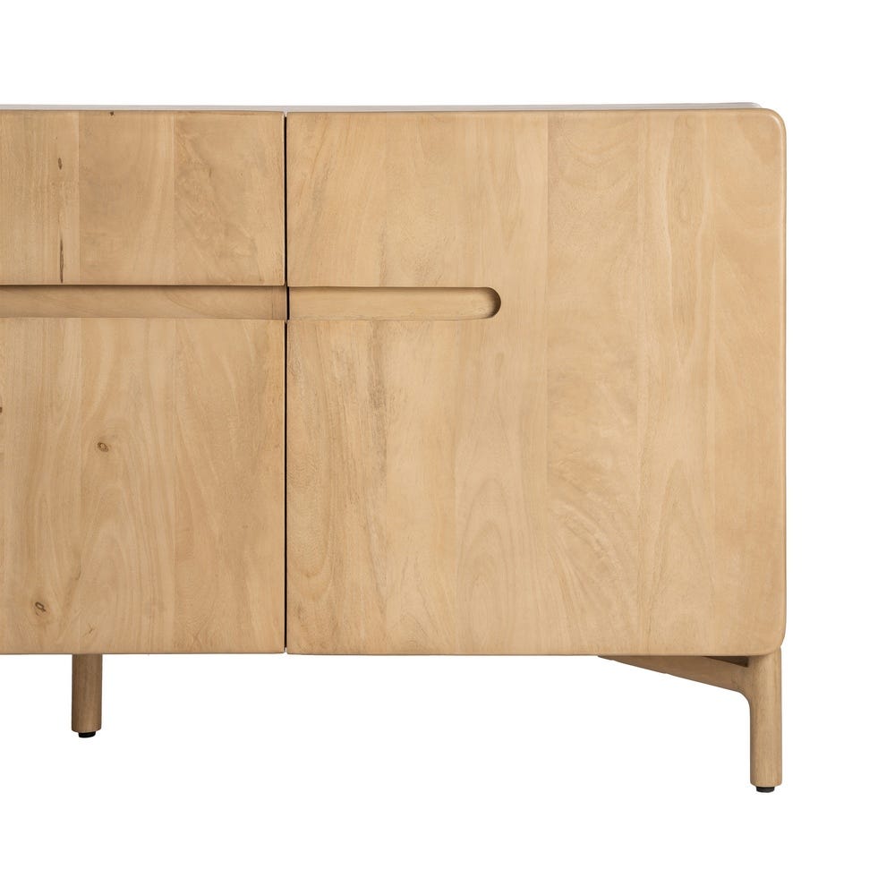 Aparador Madera De Mango Salón 160 x 45 x 74 cm - Imagen 8