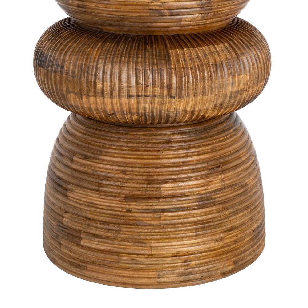 Mesa Comedor Mármol/Madera Salón 120 x 120 x 76 cm - Imagen 6