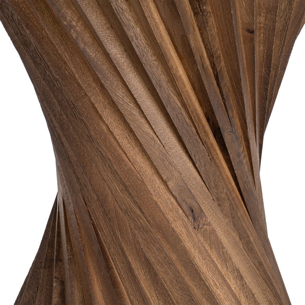 Mesa Comedor Mármol/Madera Salón 120 x 120 x 76 cm - Imagen 4