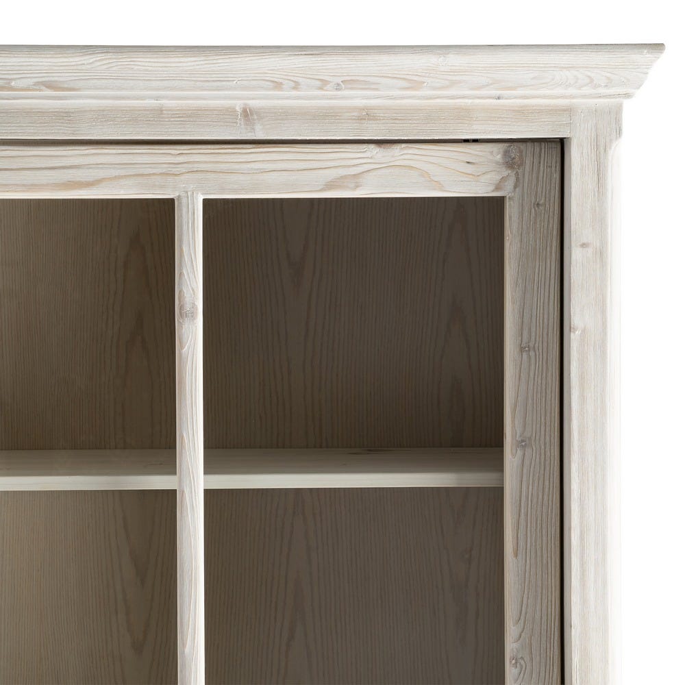 Alacena Blanco Rozado Madera De Pino 180 x 44 x 240 cm - Imagen 8