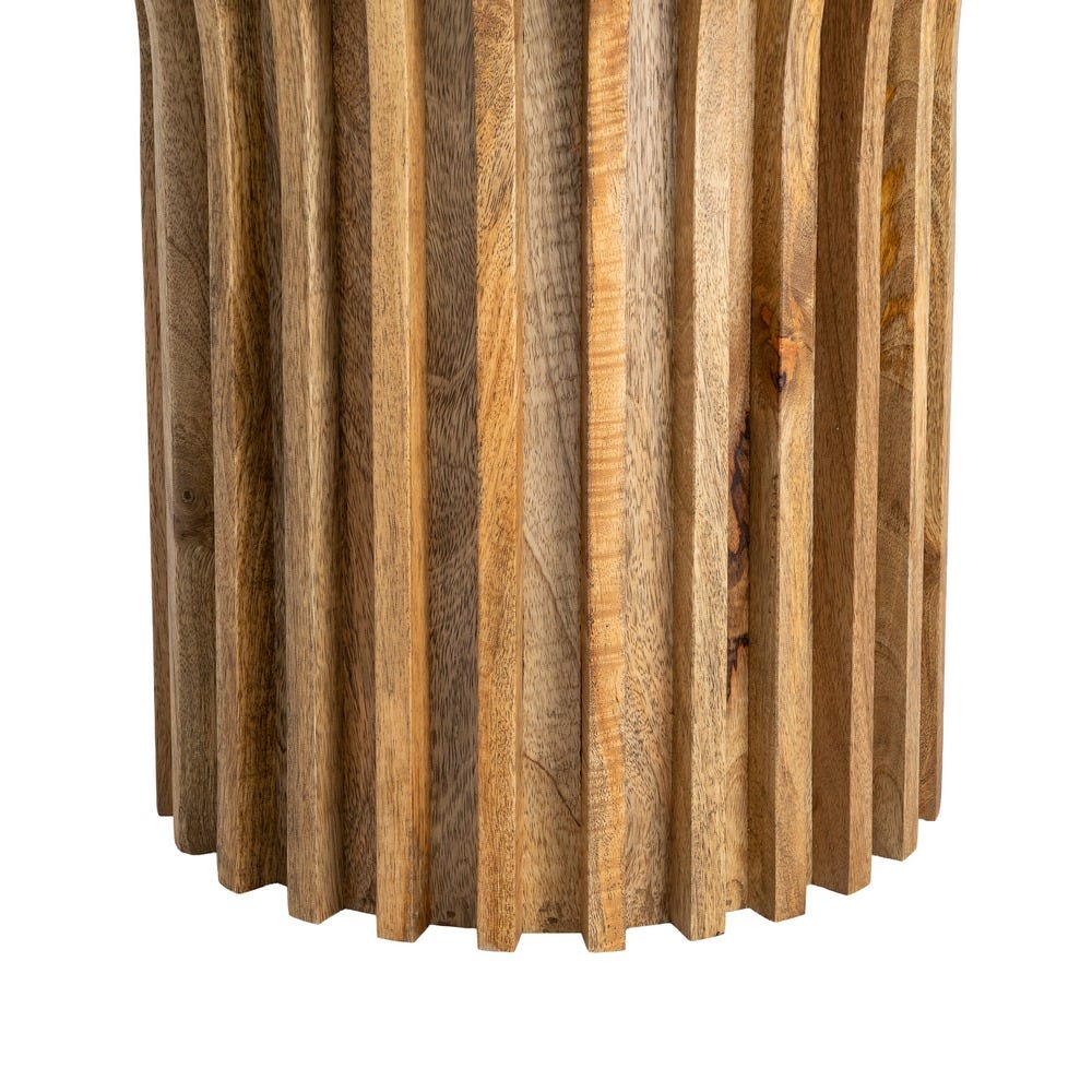 Mesa Auxiliar Madera-Mármol Salón 53 x 53 x 62 cm - Imagen 6