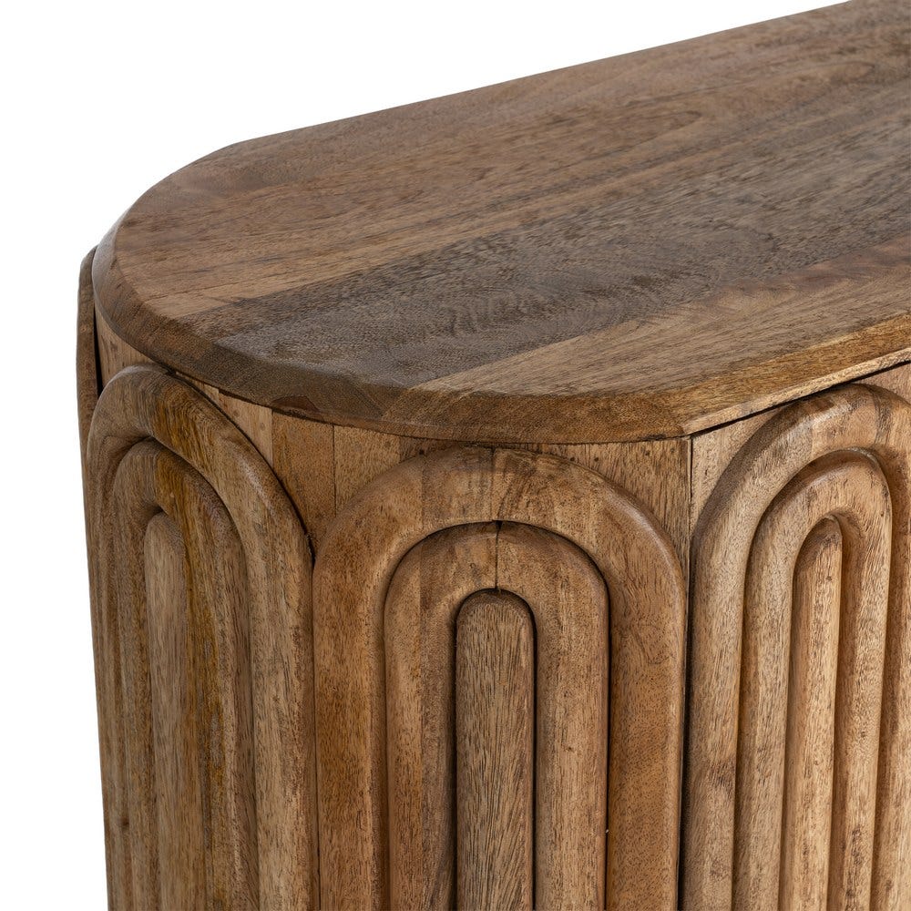 Aparador Madera De Mango Salón 152 x 40 x 78 cm - Imagen 6