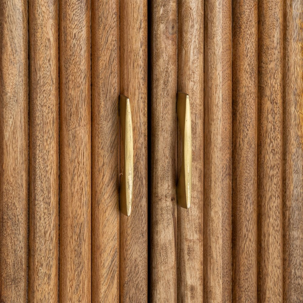 Aparador Madera De Mango Salón 152 x 40 x 78 cm - Imagen 7