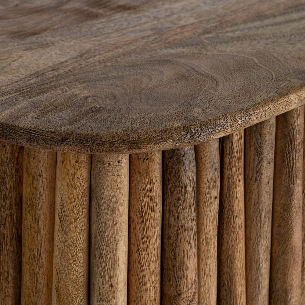 Aparador Madera De Mango Salón 148 x 39 x 78 cm - Imagen 6