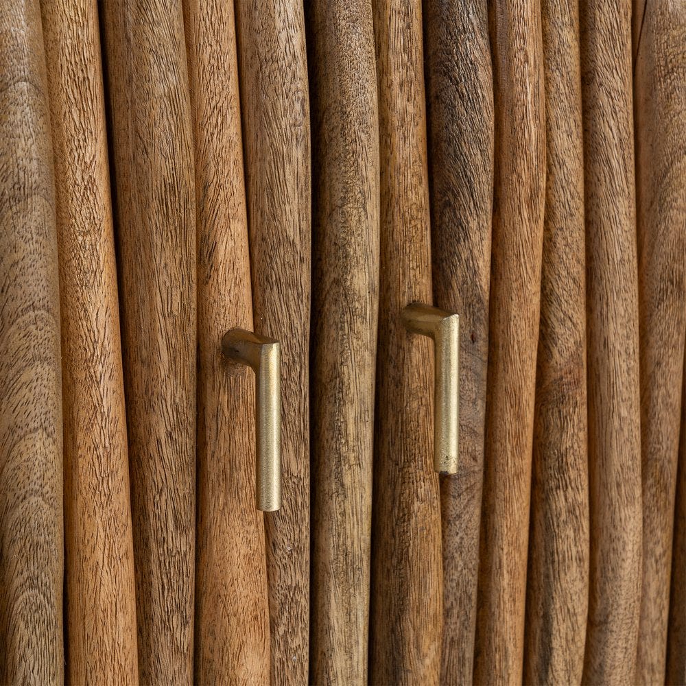 Aparador Madera De Mango Salón 148 x 39 x 78 cm - Imagen 7