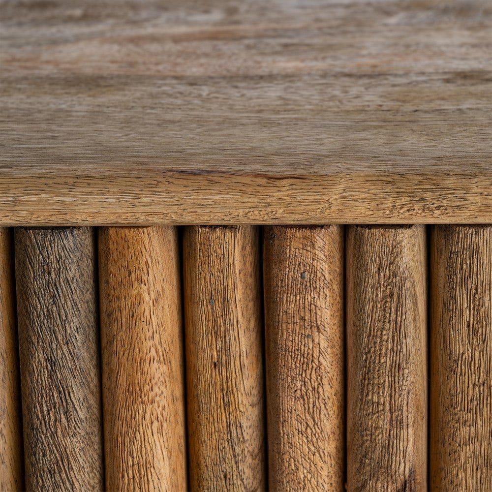 Aparador Madera De Mango Salón 148 x 39 x 78 cm - Imagen 8