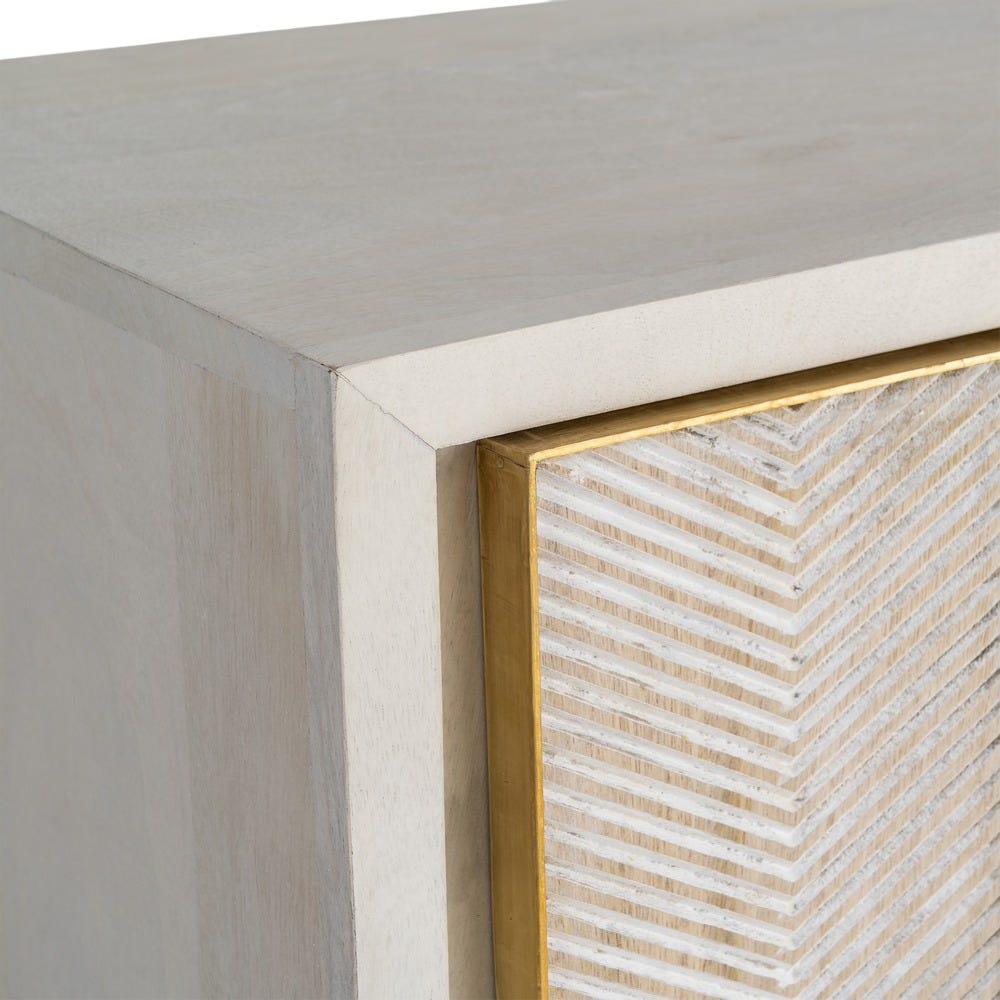 Aparador Madera De Mango Salón 152 x 41 x 83,50 cm - Imagen 6