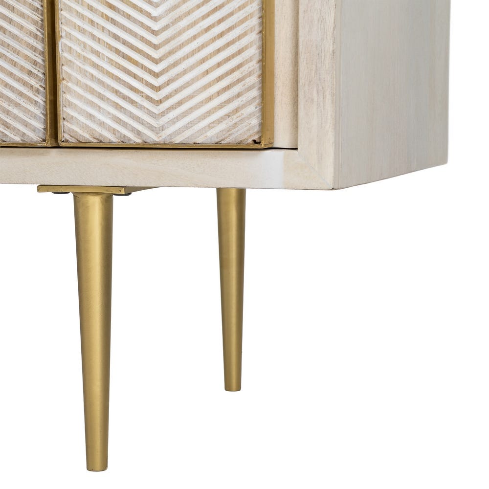 Aparador Madera De Mango Salón 152 x 41 x 83,50 cm - Imagen 10