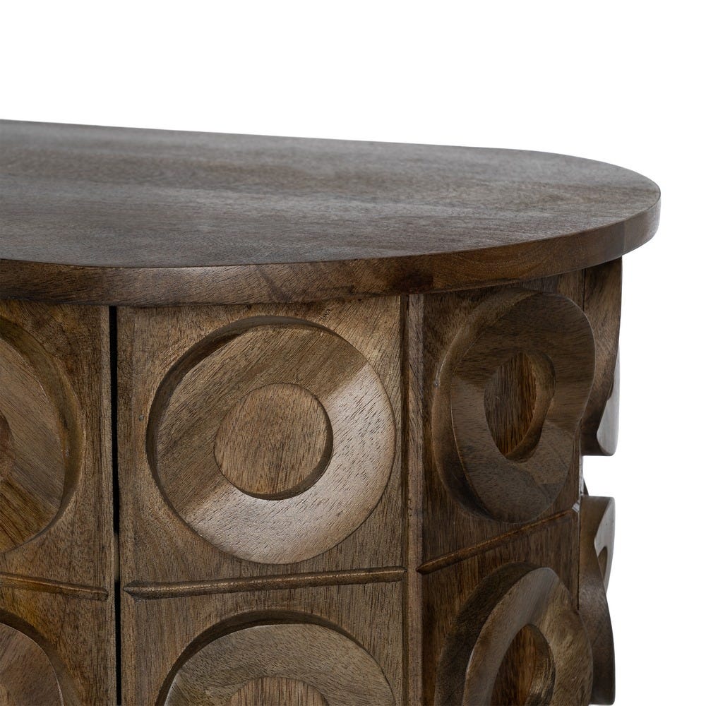 Aparador Madera De Mango Salón 147 x 42 x 76 cm - Imagen 7