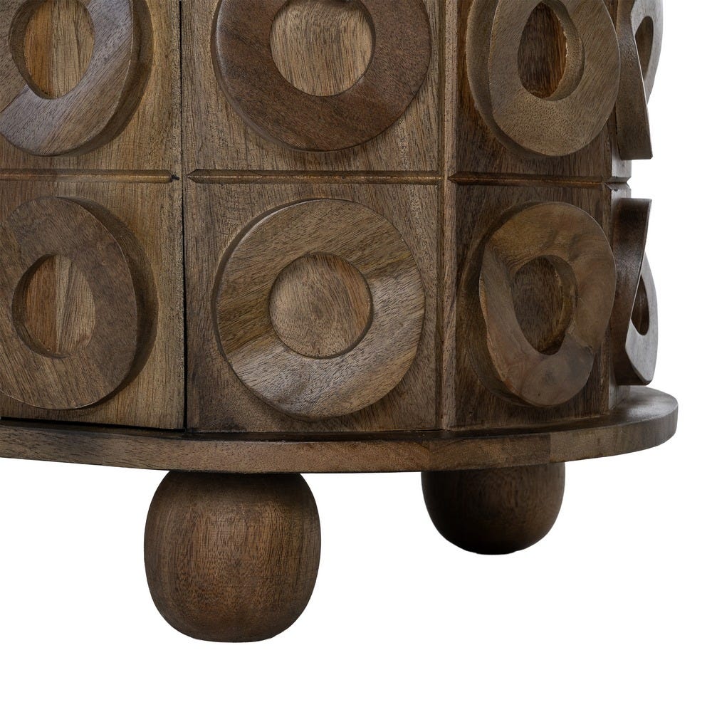 Aparador Madera De Mango Salón 147 x 42 x 76 cm - Imagen 10
