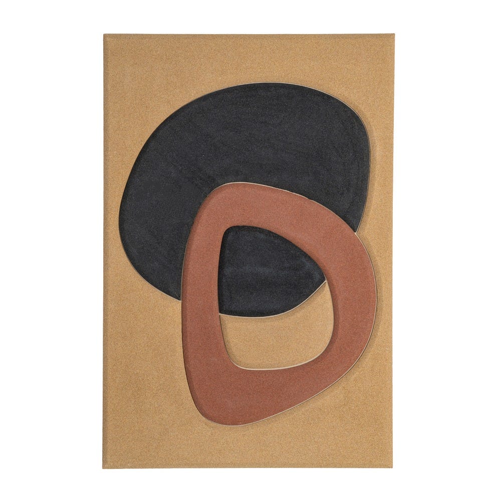 Pack de 2 Cuadros Abstracto 2/M Dm Decoración 80 x 5,50 x 120 cm - Imagen 3