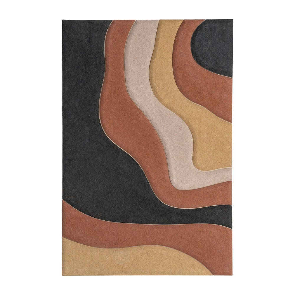 Pack de 2 Cuadros Abstracto 2/M Dm Decoración 80 x 5,50 x 120 cm - Imagen 2
