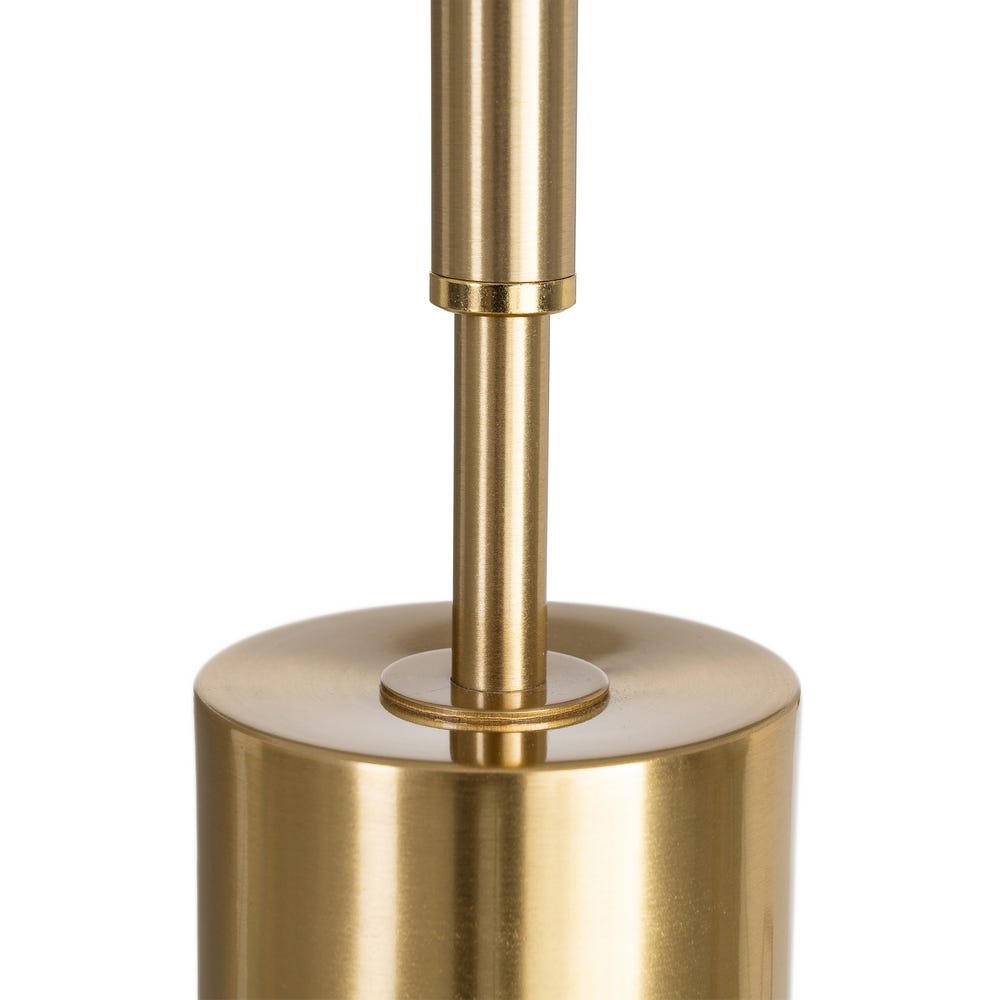 Lámpara Mesa Oro Tejido-Metal 30 x 30 x 65 cm - Imagen 4