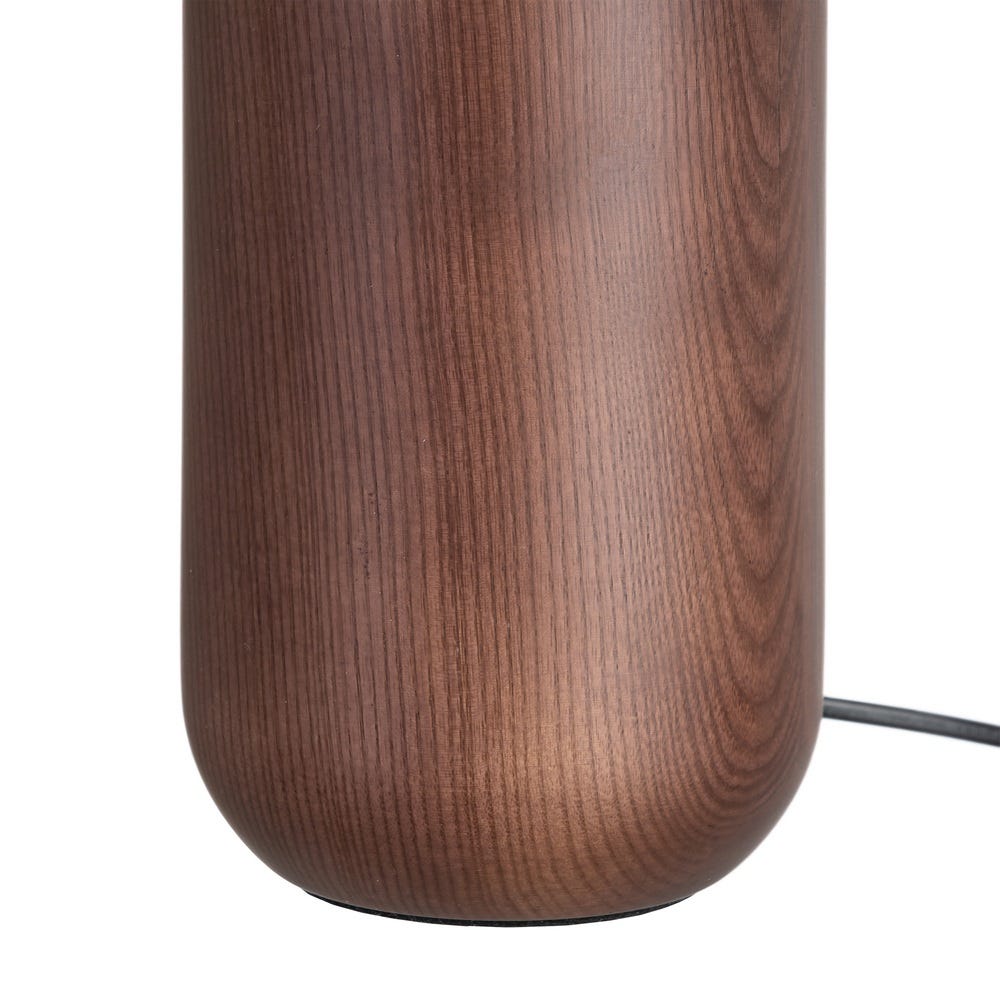 Lámpara Mesa Marrón Cristal-Madera 25 x 25 x 38 cm - Imagen 5