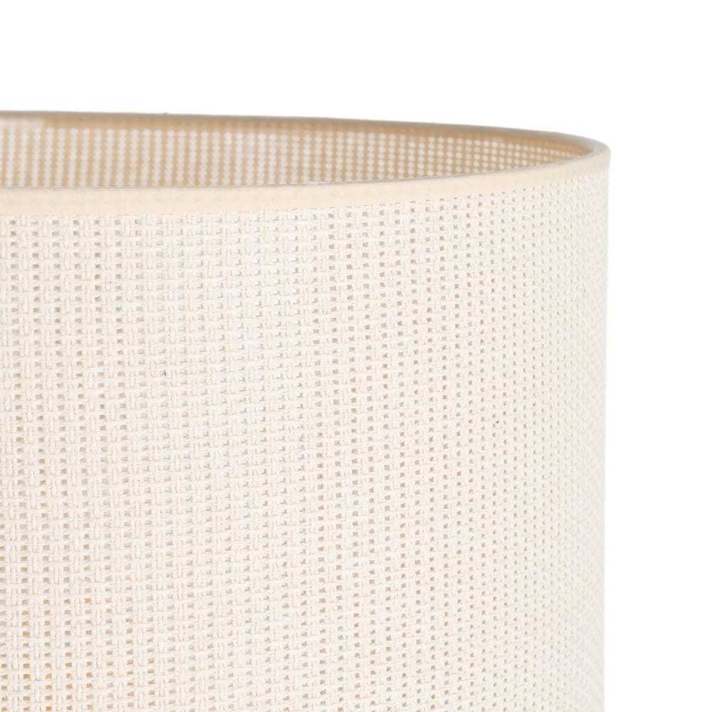 Lámpara de Mesa Grande de Cerámica Crema para Salón Premium 38 x 38 x 73 cm - Imagen 3