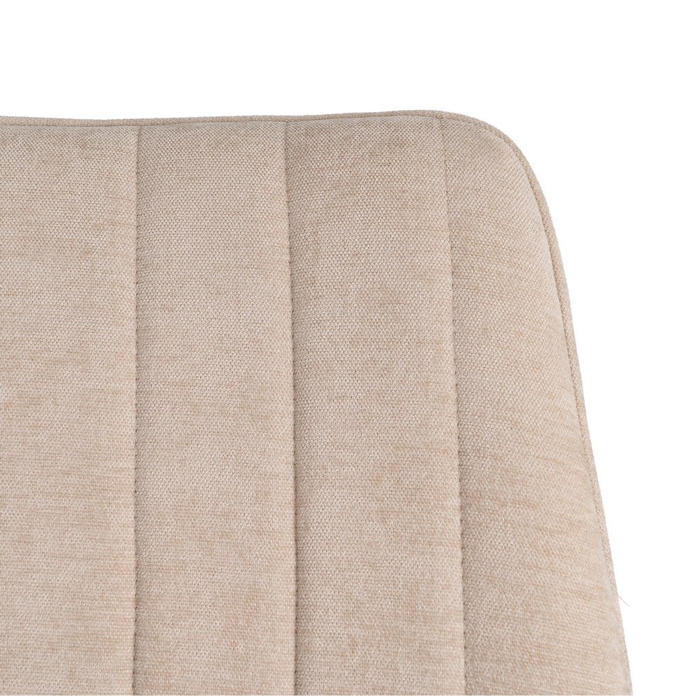 Pack de 4 Sillas Beige Tejido-Metal estilo Contract 50 x 60 x 85 cm - Imagen 8