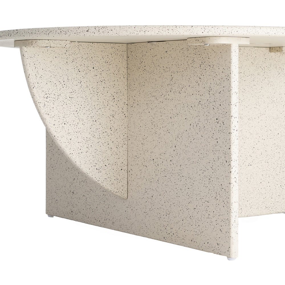Mesa de Centro Blanca de DM para Salón de Diseño 80 x 80 x 42 cm - Imagen 5