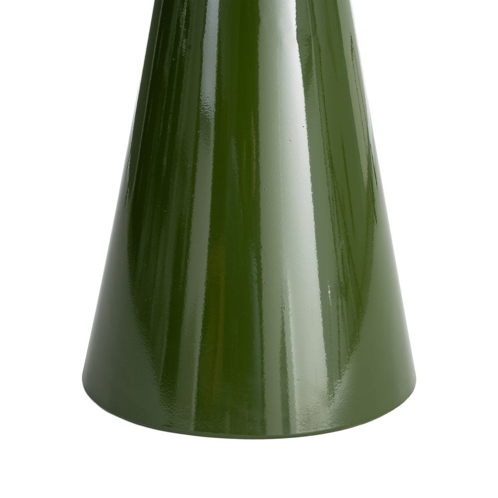 Mesa Auxiliar Verde de Metal para Salón Minimalista 41 x 41 x 50 cm - Imagen 5