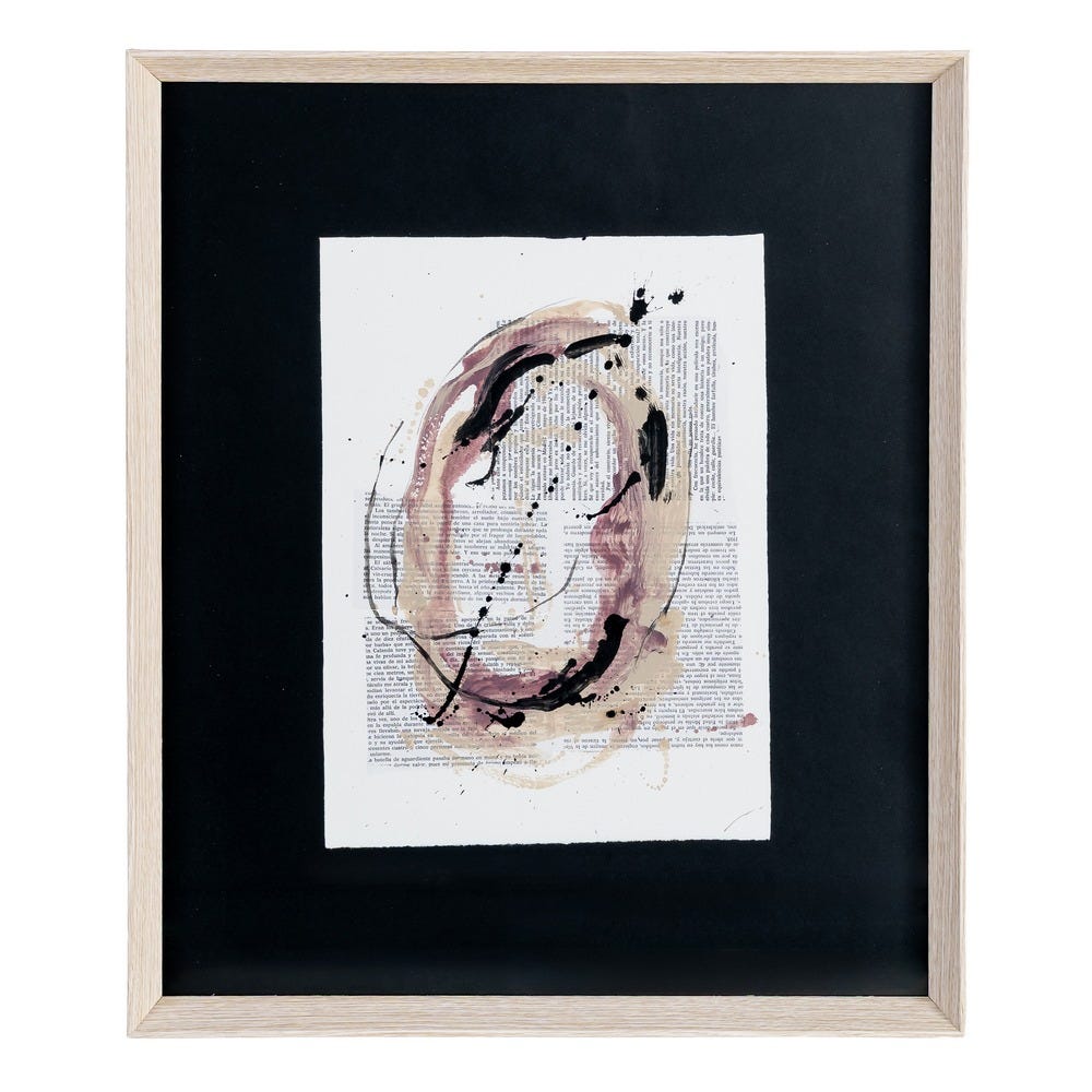 Pack de 2 Cuadros Pintura Abstracto 2/M 53 x 63 cm - Imagen 2