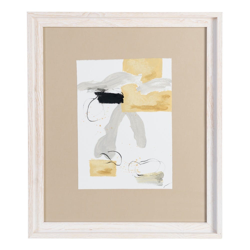 Pack de 3 Cuadros Pintura Abstracto 3/M 58 x 68 cm - Imagen 2