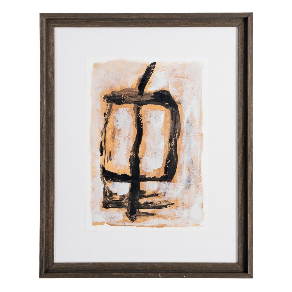 Pack de 2 Cuadros Pintura Abstracto 2/M 68 x 85 cm - Imagen 2