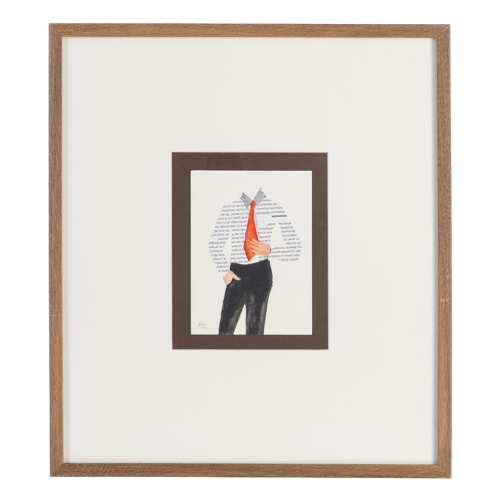 Pack de 4 Cuadros Pintura Hombres 4/M 44 x 50 cm - Imagen 3