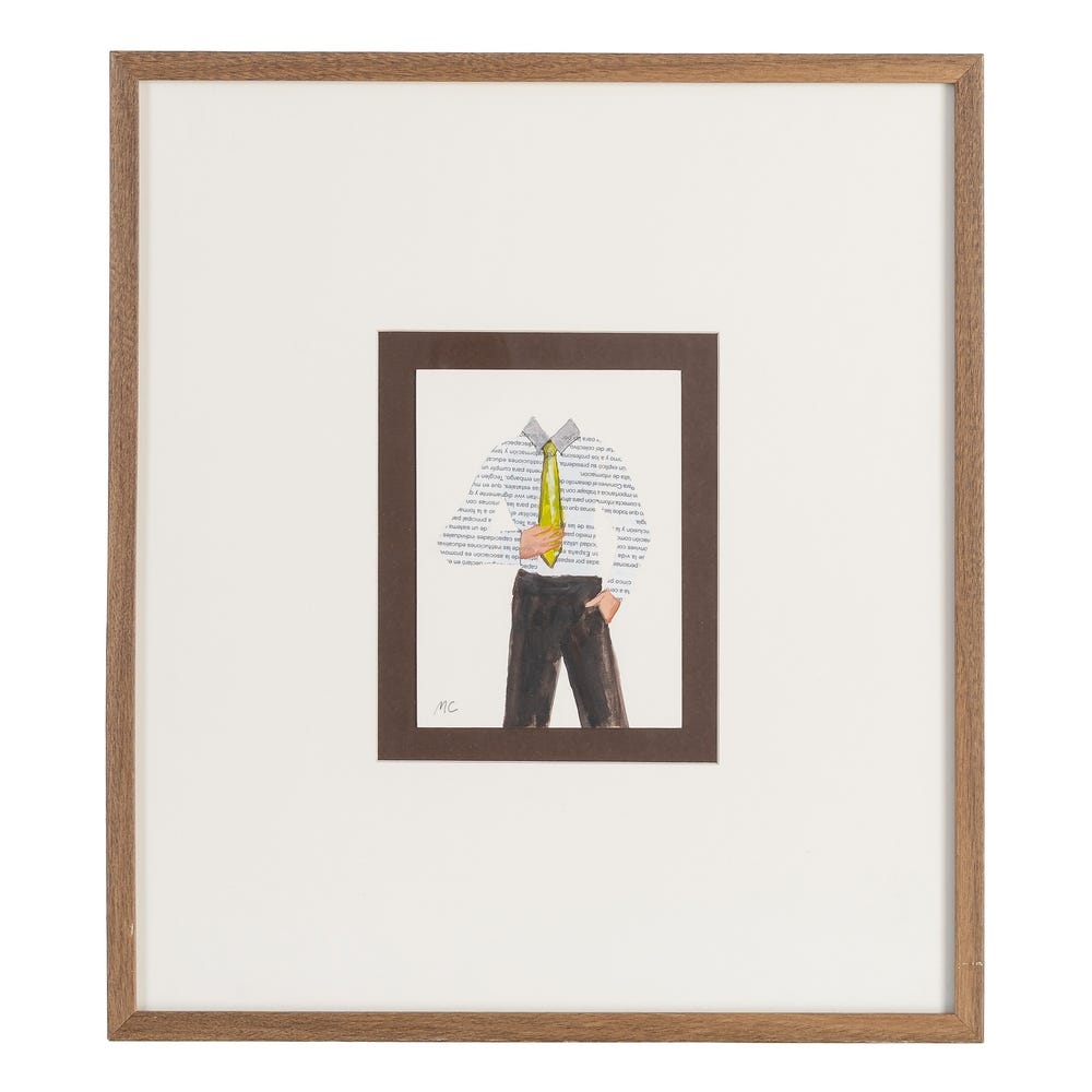 Pack de 4 Cuadros Pintura Hombres 4/M 44 x 50 cm - Imagen 4