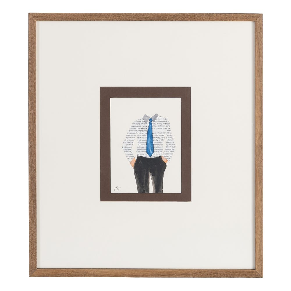 Pack de 4 Cuadros Pintura Hombres 4/M 44 x 50 cm - Imagen 5