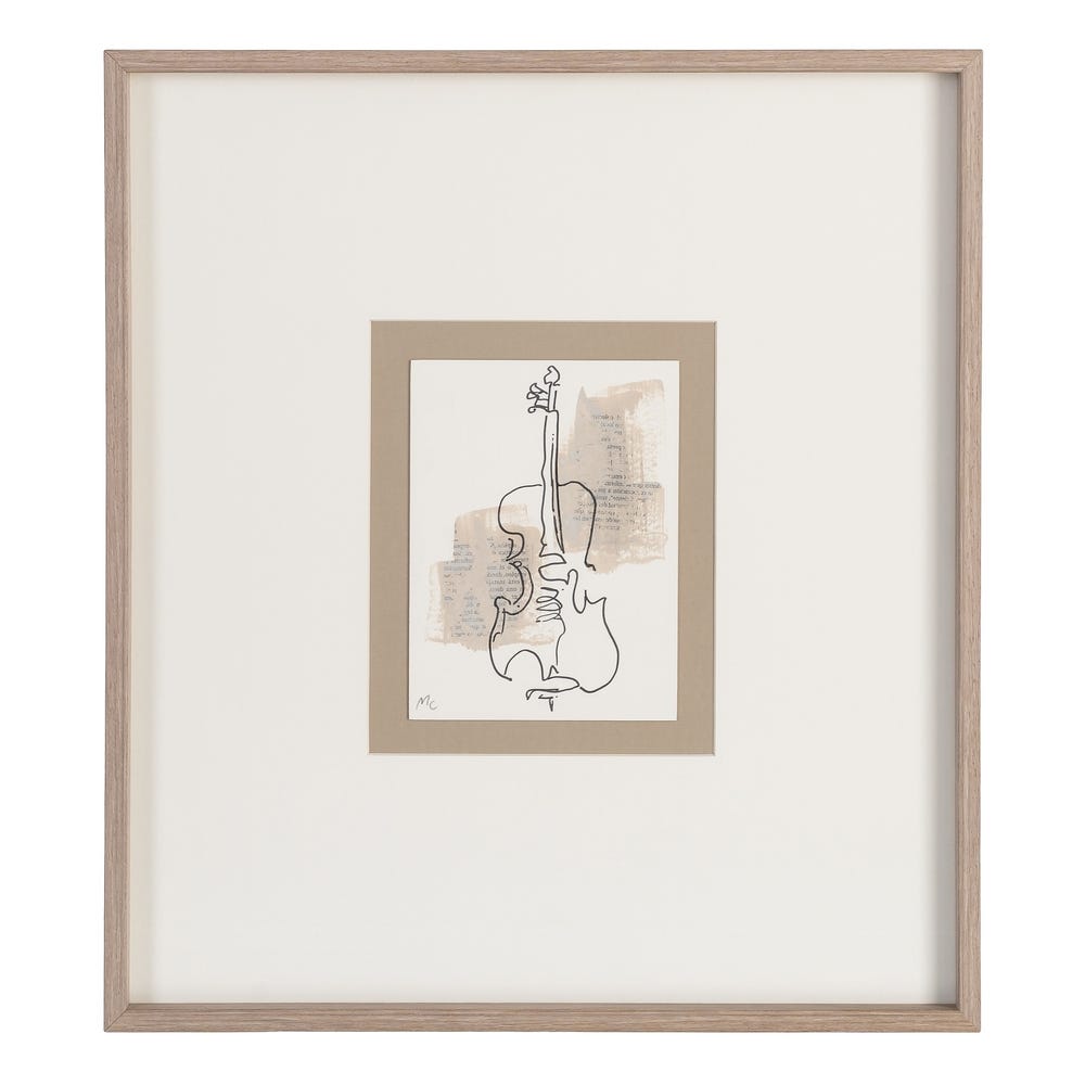 Pack de 4 Cuadros Pintura Instrumentos 4/M 44 x 50 cm - Imagen 5