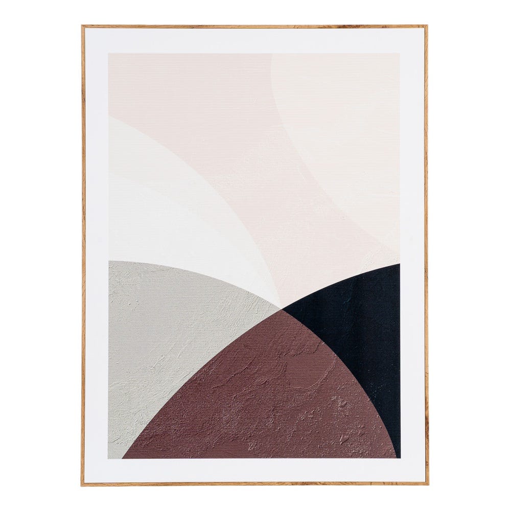 Pack de 2 Cuadros Abstracto 2/M Madera Impreso 60 x 3 x 80 cm - Imagen 2
