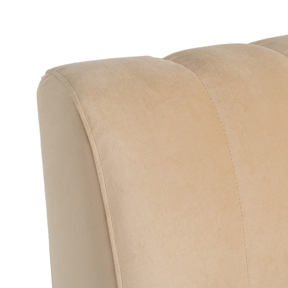 Banco Tapizado Beige para Comedor y Hostelería de Tejido Premium 180 x 60 x 90 cm - Imagen 5