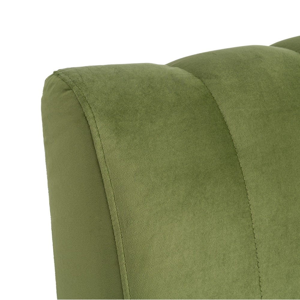 Banco Tapizado Verde Grande para Comedor y Hostelería de Tejido Premium 180 x 60 x 90 cm - Imagen 5